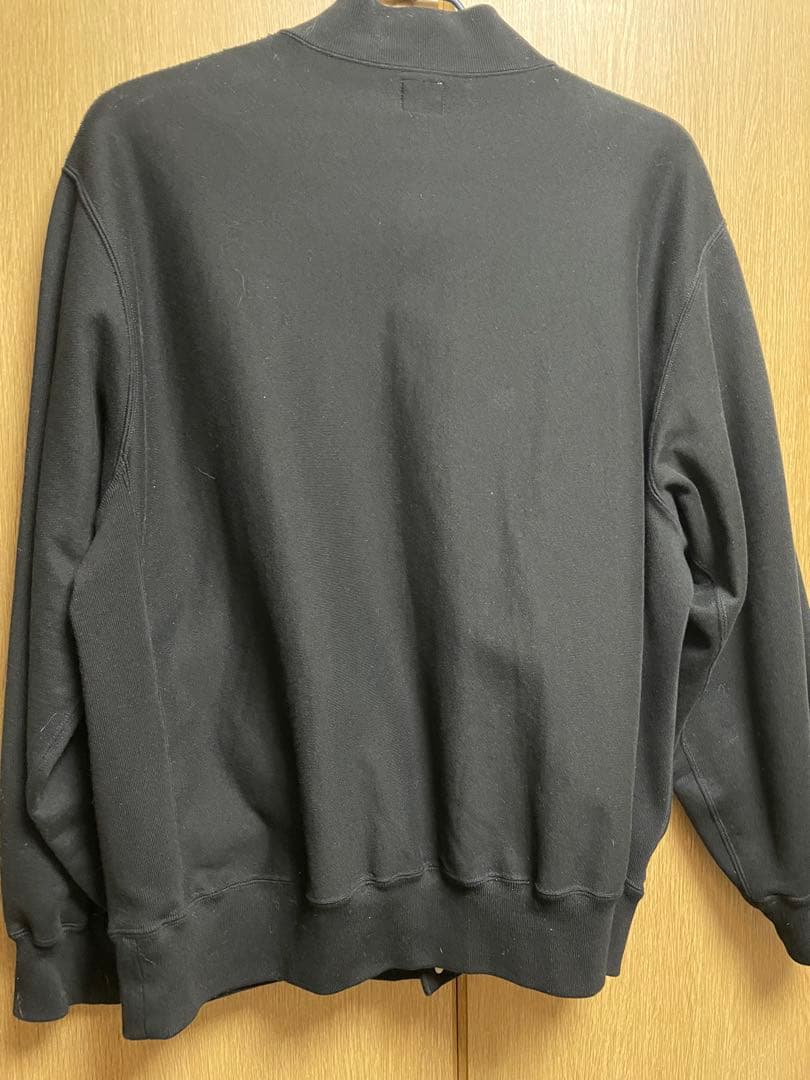 blurhms ROOTSTOCK スウェットスナップカーディガン 黒