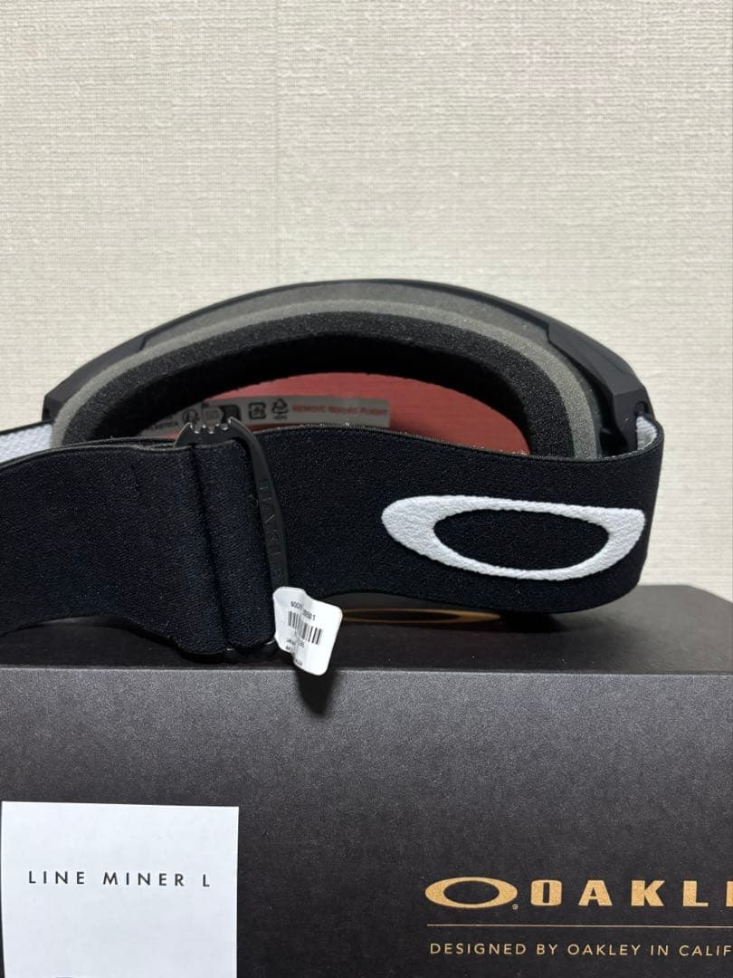 新品　OAKLEY LINE MINER L GREEN MIRROR タグ付き