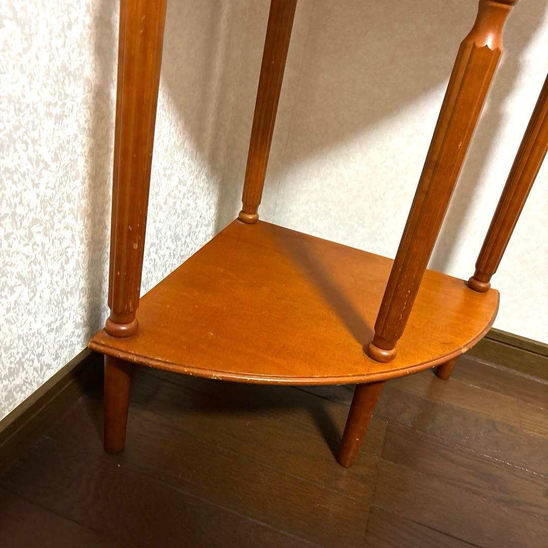 【良品】ヴィンテージ コーナーテーブル サイドテーブル