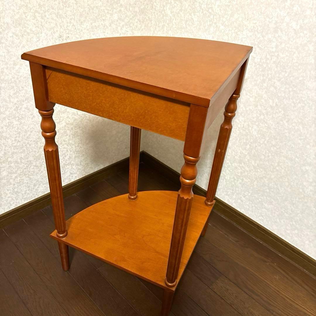 【良品】ヴィンテージ コーナーテーブル サイドテーブル