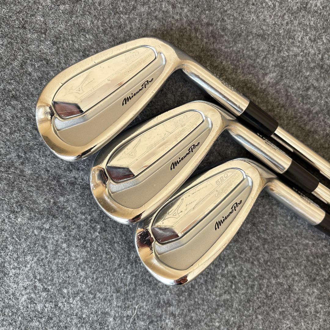 む ミズノプロ 520 アイアン 5-PW 6本 セットDG105R300