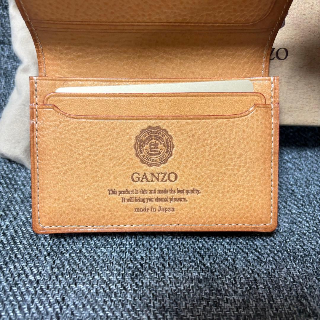 【BBQ様】GANZO THIN BRIDLE (シンブライドル)名刺入れ 牛革