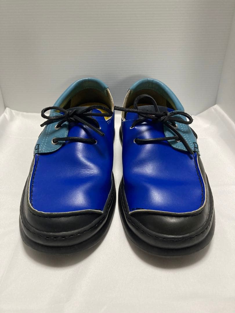 Camper TWINS 27cm ブルー モカシン K100325-001