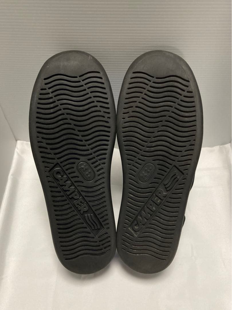 Camper TWINS 27cm ブルー モカシン K100325-001