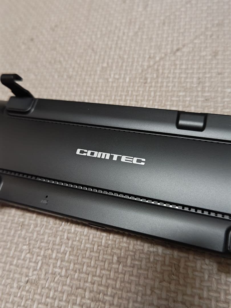 コムテックZDR038ミラー型ドライブレコーダー前後カメラ配線付き