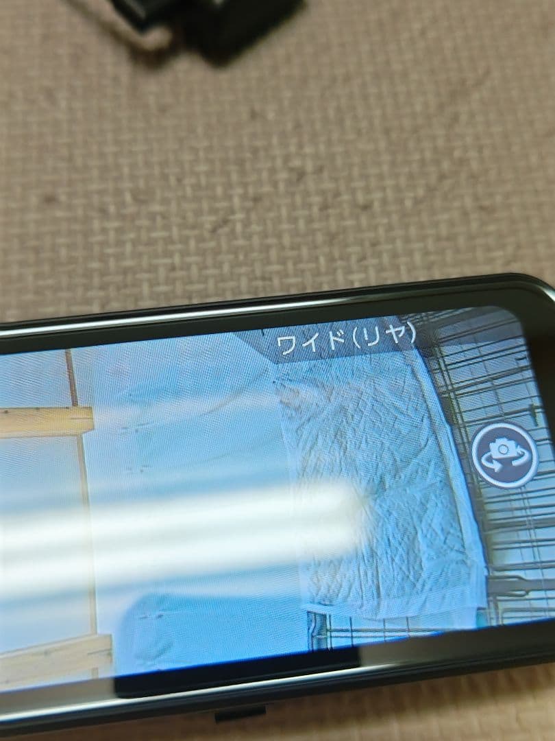 コムテックZDR038ミラー型ドライブレコーダー前後カメラ配線付き