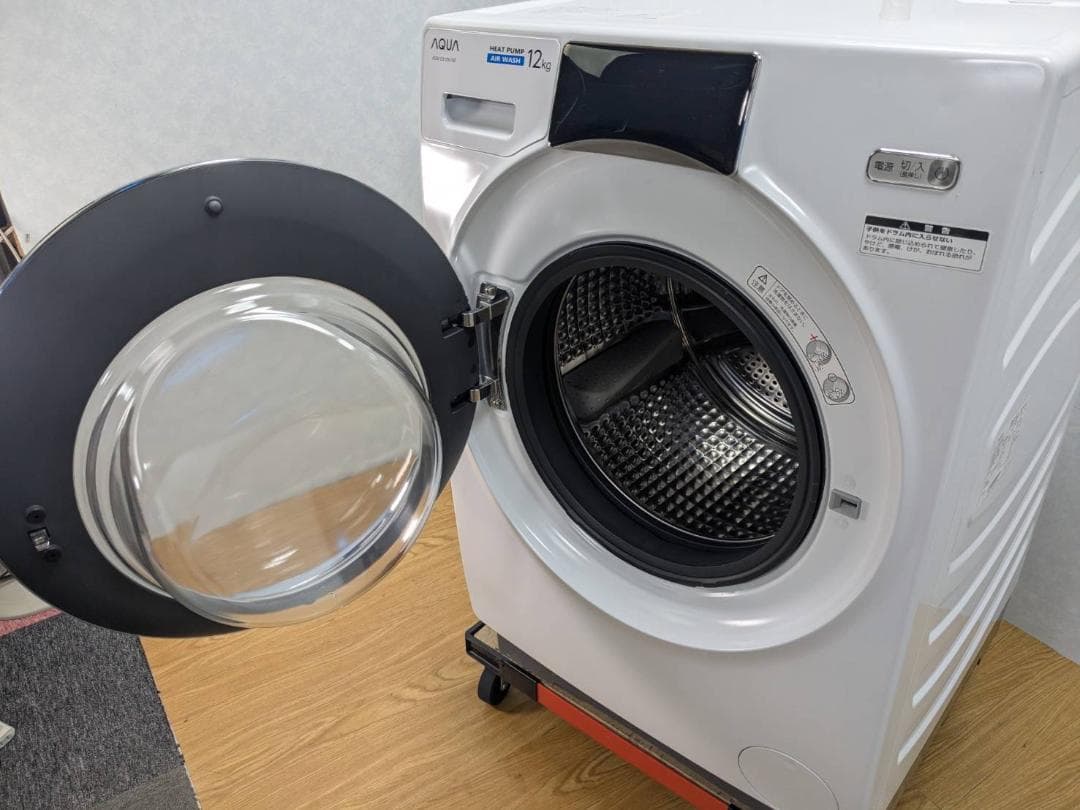 K★★041 アクア ドラム式洗濯機 AQW-DX12M 設置オプション無料