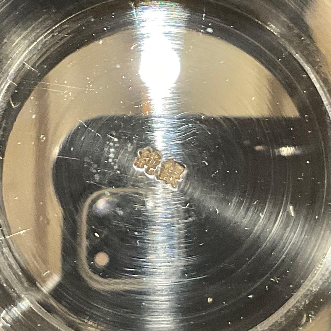 未使用！銀盃 銀杯 純銀 御盃 SILVER 銀 杯 盃 共箱 3個セット