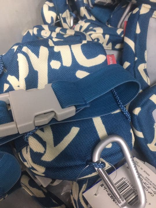 スノボー　チケットホルダー　Black Lip's いろは青2個　雪山　ネイビー