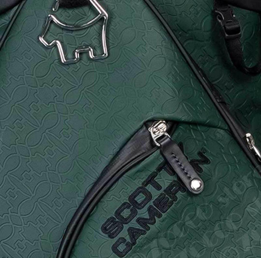ScottyCameron×VESSELスタンド式キャディバッグ ダークグリーン