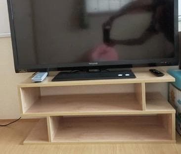 ❤24-37V対応❣組立簡単♪❤テレビ台☆ローボード・キャスター付き