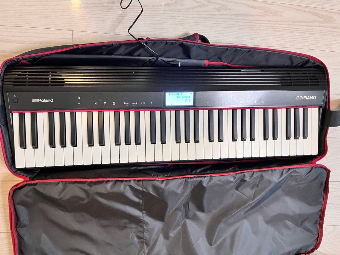 ケース/譜面台付き 美品ローランド Roland GO:PIANO GO-61P