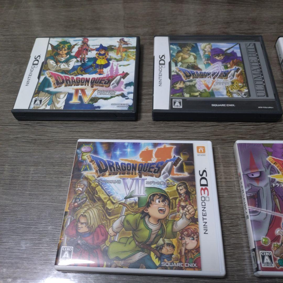 ドラゴンクエストシリーズ ソフト7本セット＋クロノトリガー