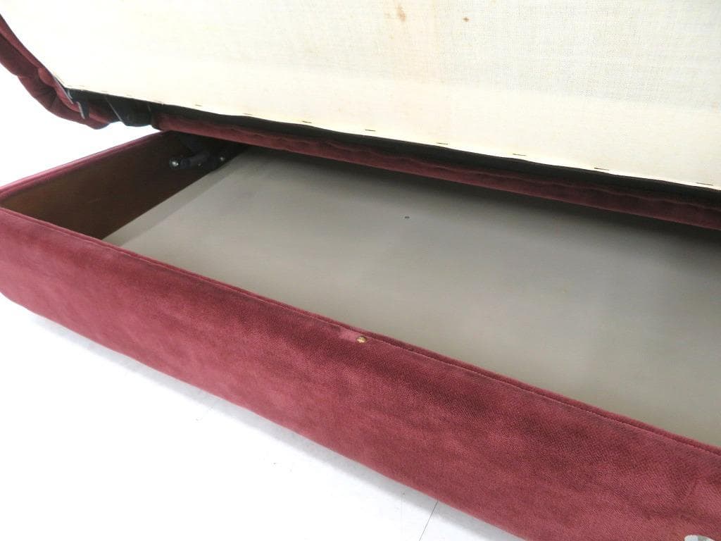 美品　カリモク　オールドカリモク　ビンテージ　ソファベッド　デイベッド　高級