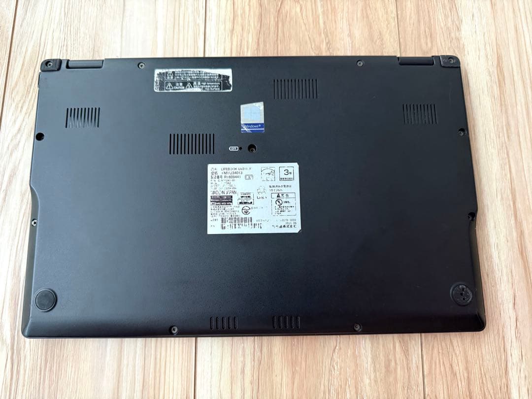 軽量853g第11世代 富士通LIFEBOOK U9311/F 8/256GB