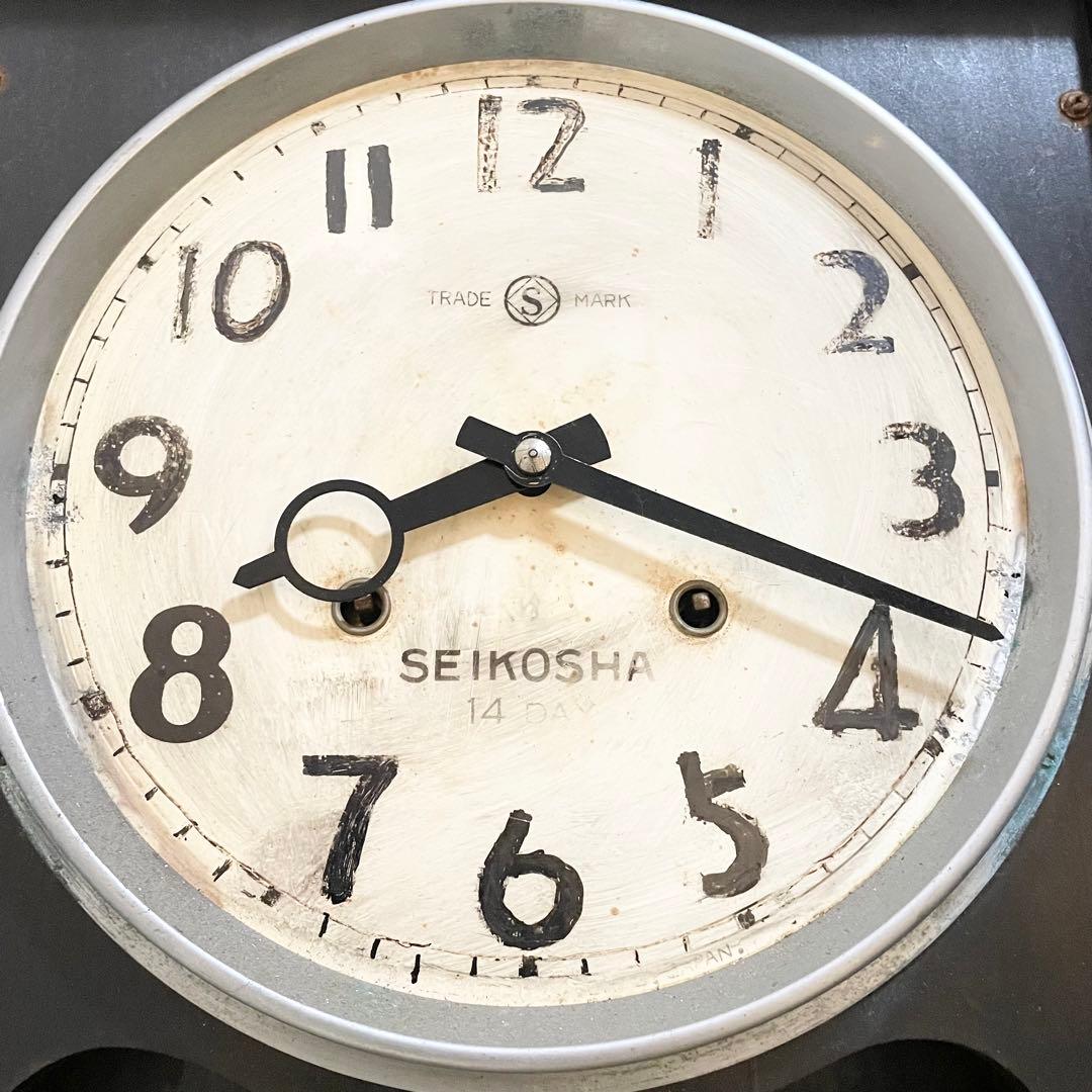 SEIKOSHA 精工舎　ボンボン時計　振り子時計 掛時計 昭和レトロ　ジャンク