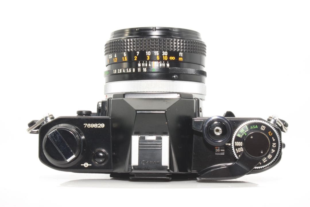 整備品　canon AE-1 black FD 50mm f1.8 s.c.