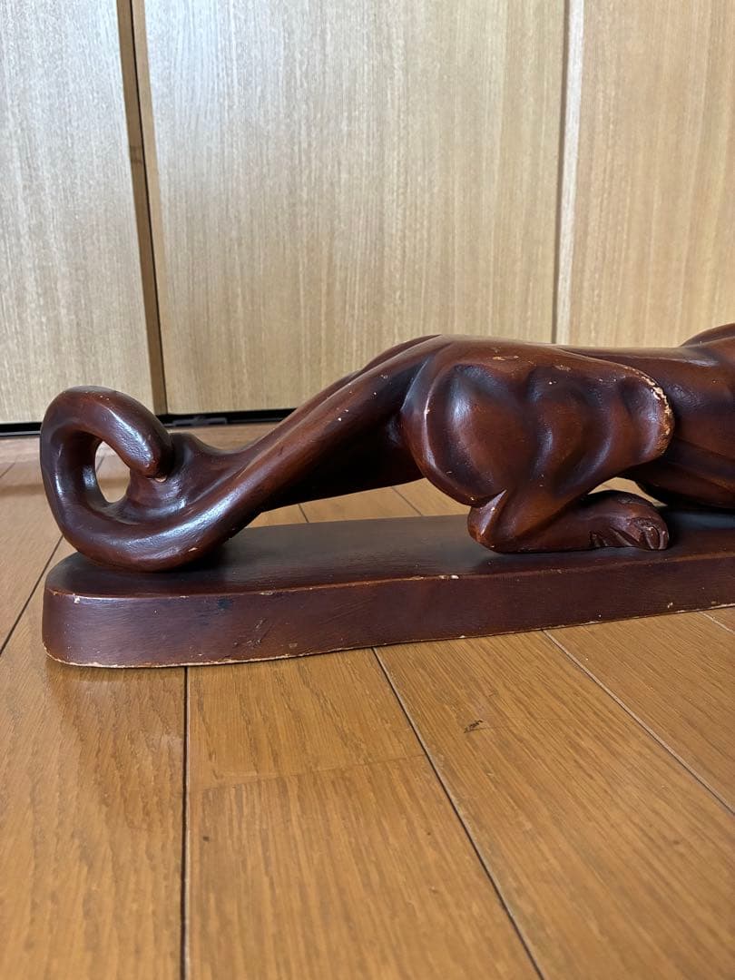 木彫り　パンサー　激レア