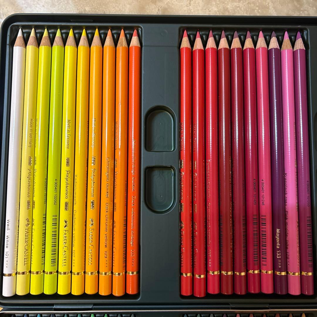 Faber-Castell ポリクロモス色鉛筆 60本セット