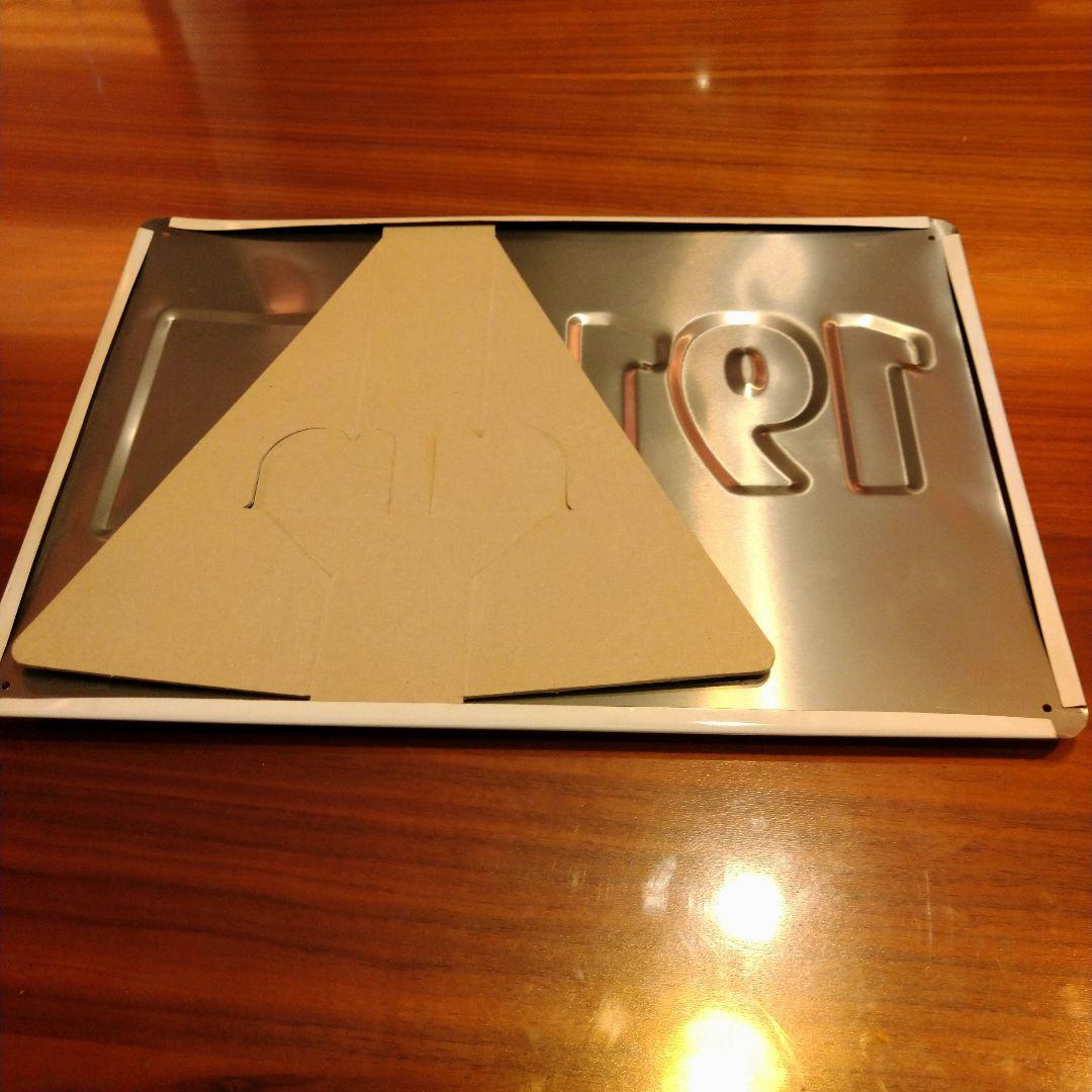 レア。美品。ブリキのプレート雑貨、看板、昭和レトロ