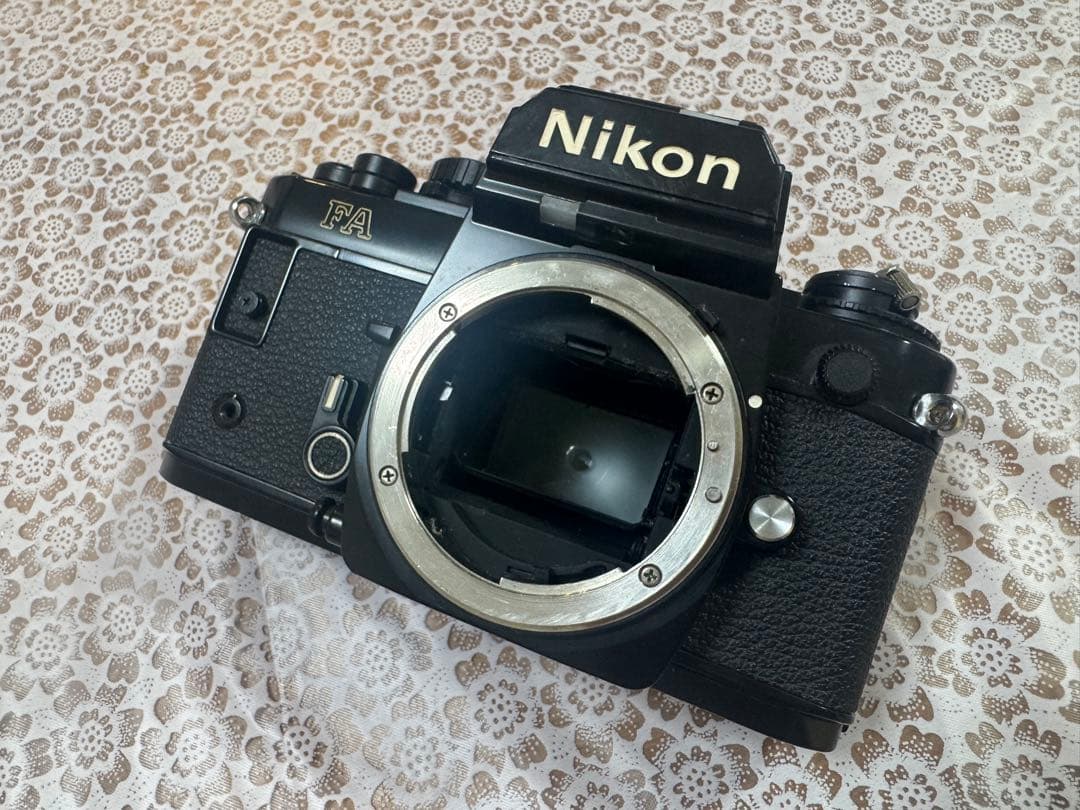 Nikon FA Black body 基本動作確認済