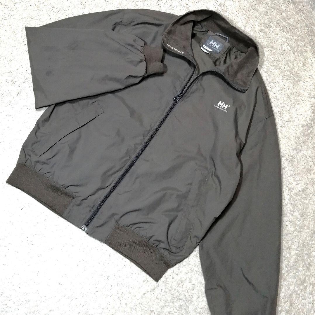 ★ヘリーハンセン★ナイロンジャケット くすみレトロカラー レアデザイン