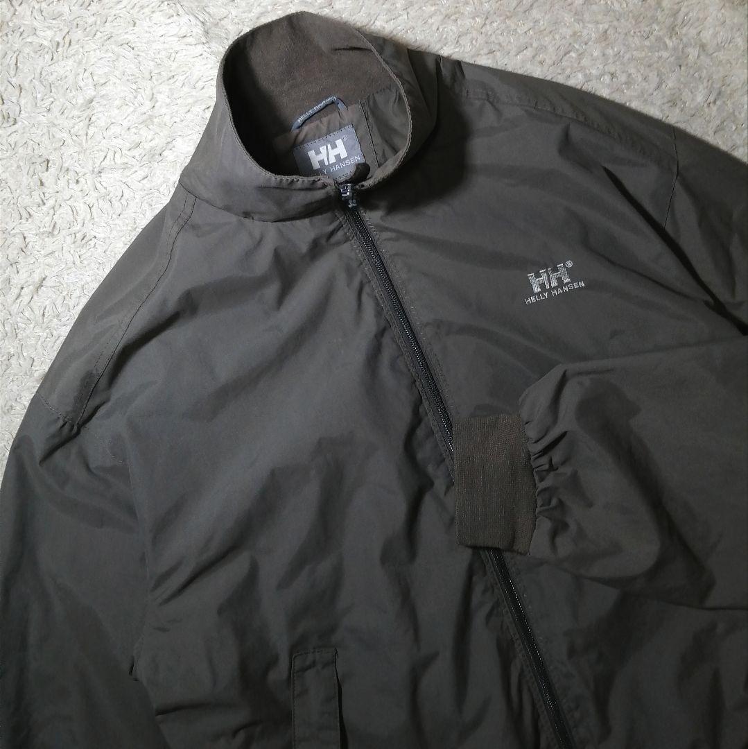 ★ヘリーハンセン★ナイロンジャケット くすみレトロカラー レアデザイン