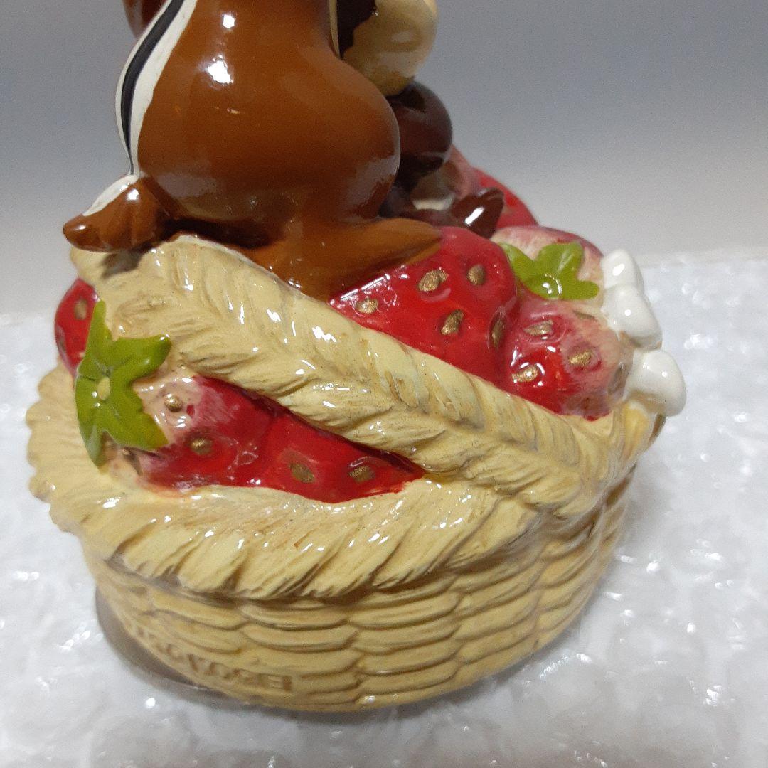 加藤工芸 ディズニー チップとデール ミニオルゴール