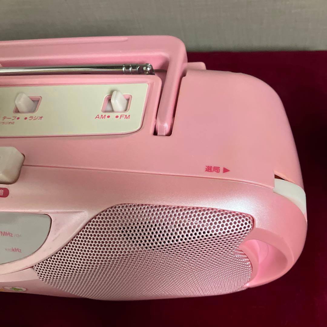 ハローキティ　サンリオ　ラジカセ　1998 ラジオ　FM AM レトロサンリオ