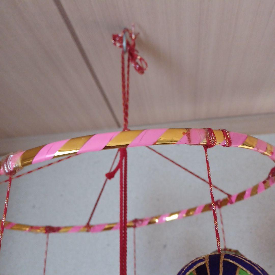 柳川さげもん　毬　吊るし雛飾り①②