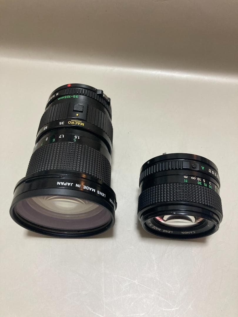 Canon AE-1 Program レンズ2本 + カメラバッグセット