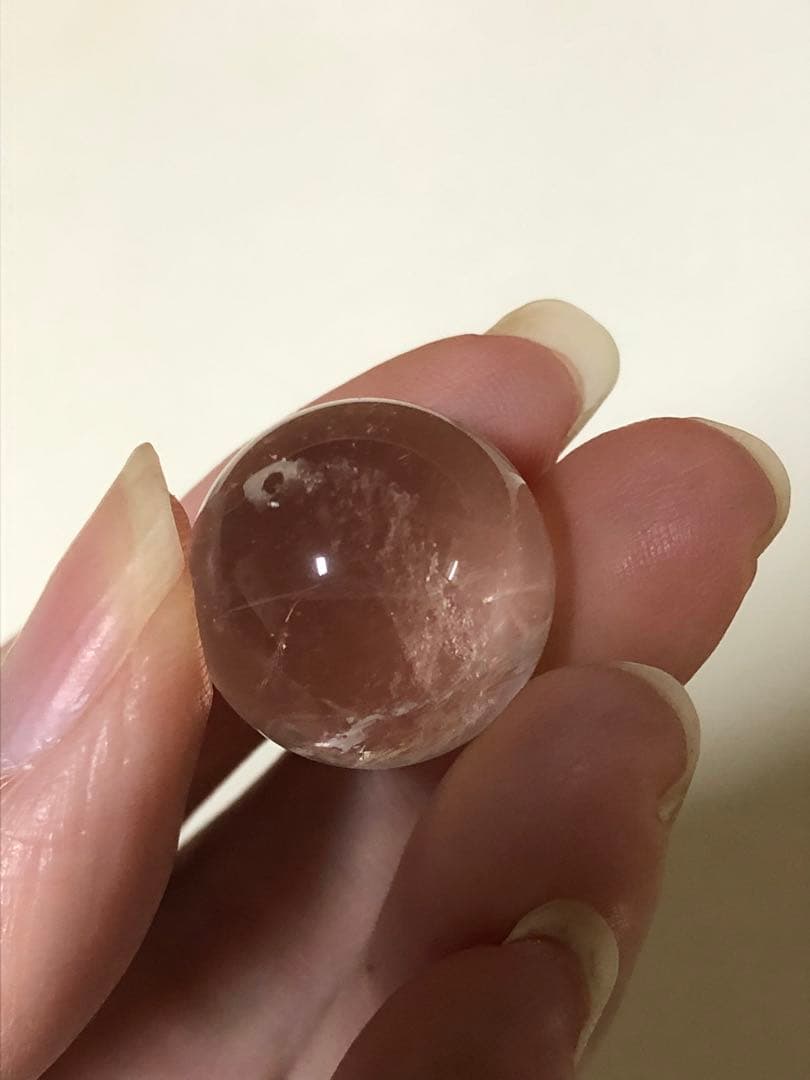 キズあり　説明欄必読！　七星陣　置物 水晶　丸玉　スフィア　【匿名配送】