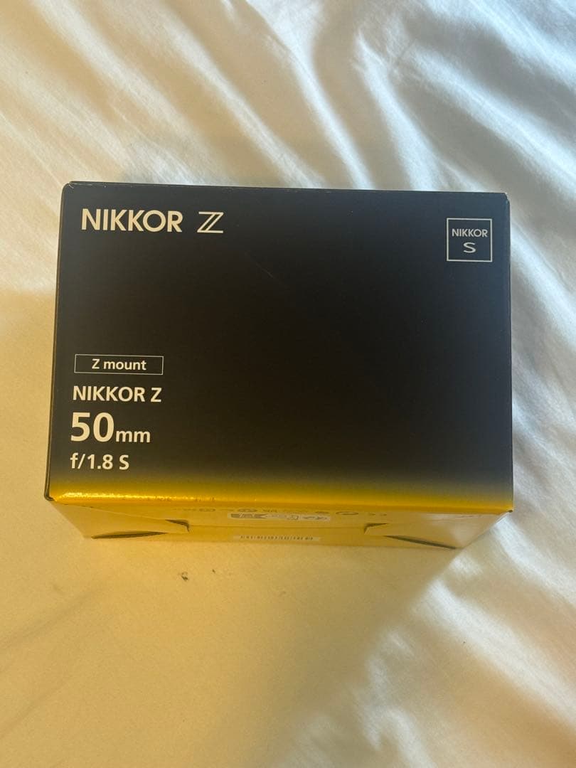 Nikon Zmount 50mm f/1.8S レンズ 美品