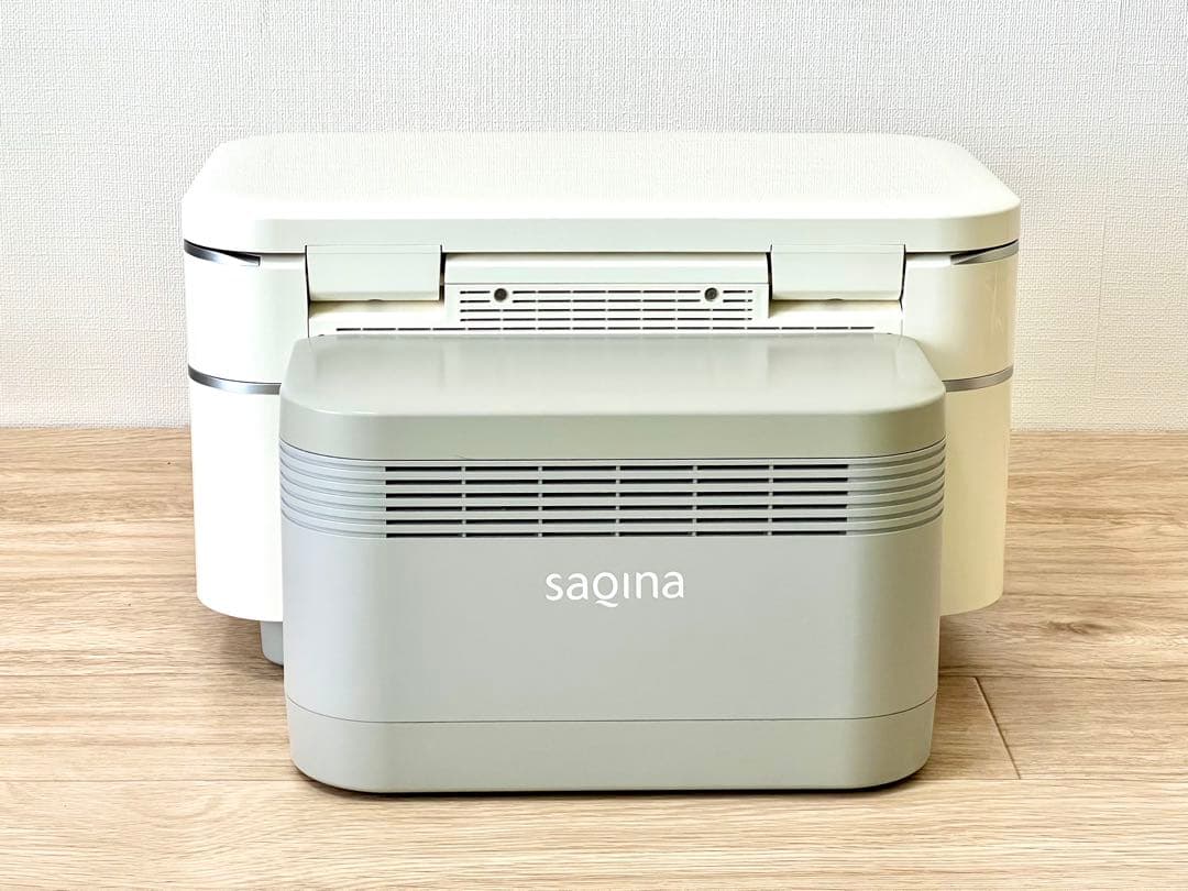 saqina サキナ　ビジュー　美顔器　ホームエステマシン　スチーム付　保湿