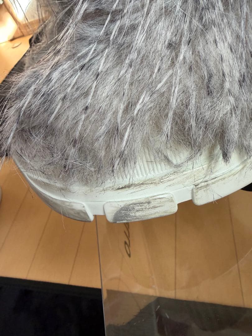 YELLO LONG BOOTS husky ファー ブーツ y2k 00s