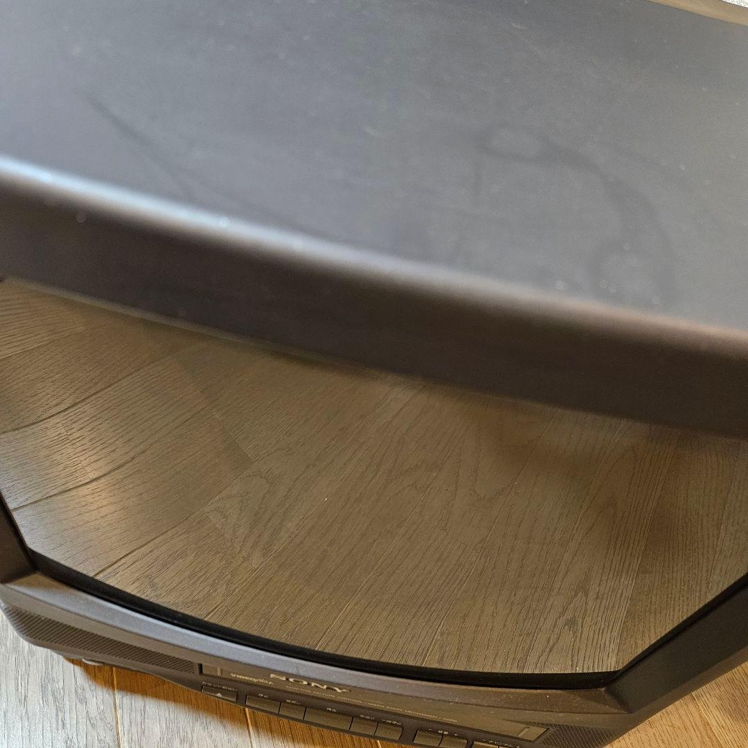 【VHS再生動作良好】SONY トリニトロン テレビデオ KV-14VHT1