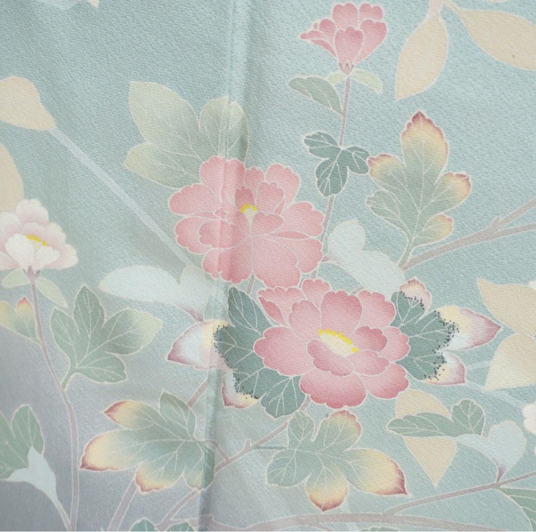 訪問着 フルセットa490卒業式　入学式　お宮参り　結婚式　七五三　落款