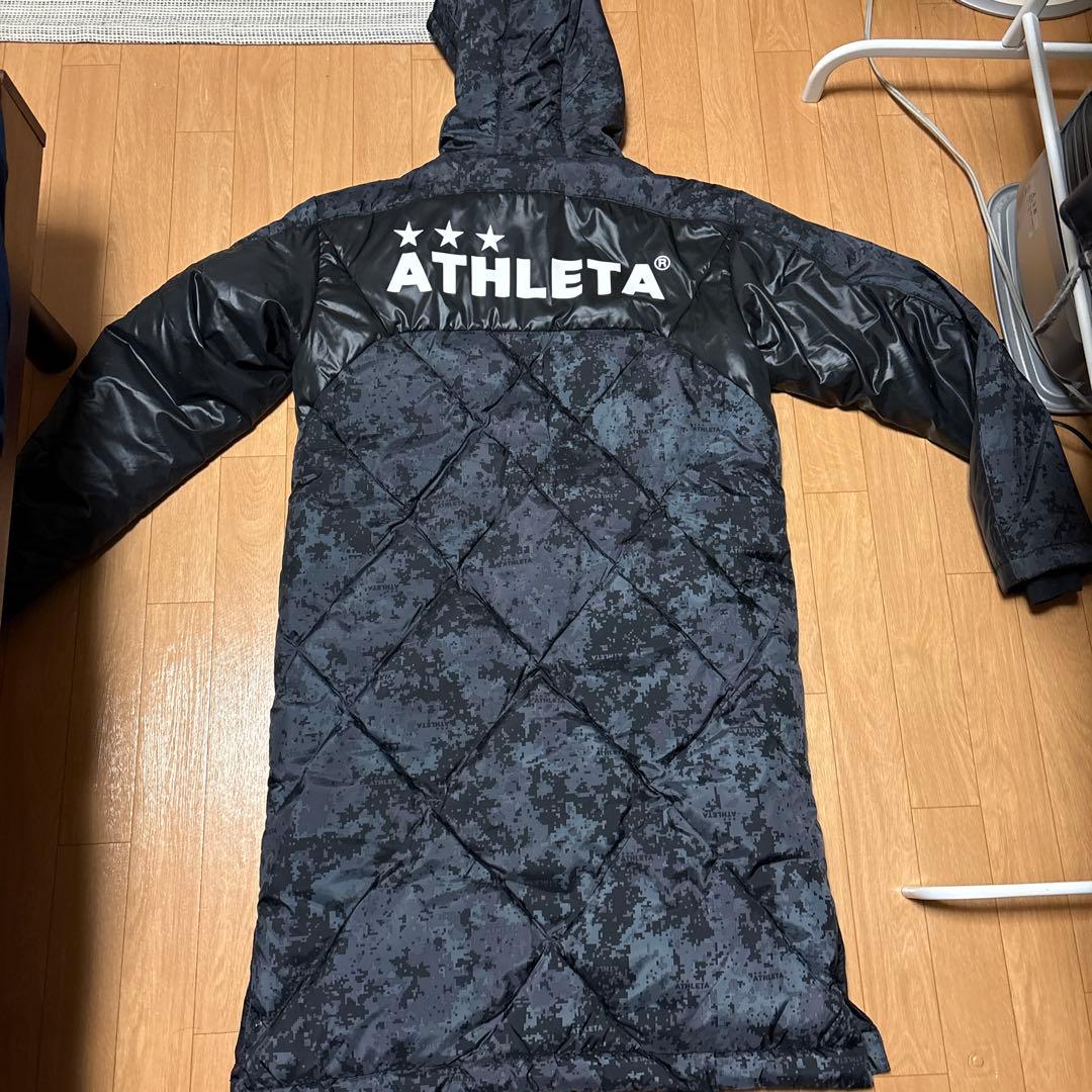 ATHLETA ダークカモフラージュ ベンチコート