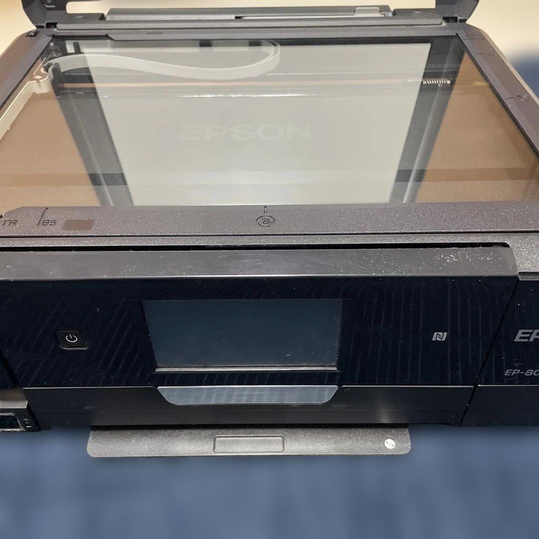 EPSONプリンターEP808AB【通電OK】　ジャンク