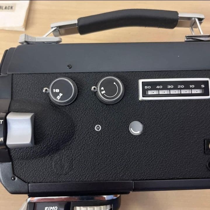 8ミリフィルムカメラ ELMO SUPER 106 作例あり フィルム付き