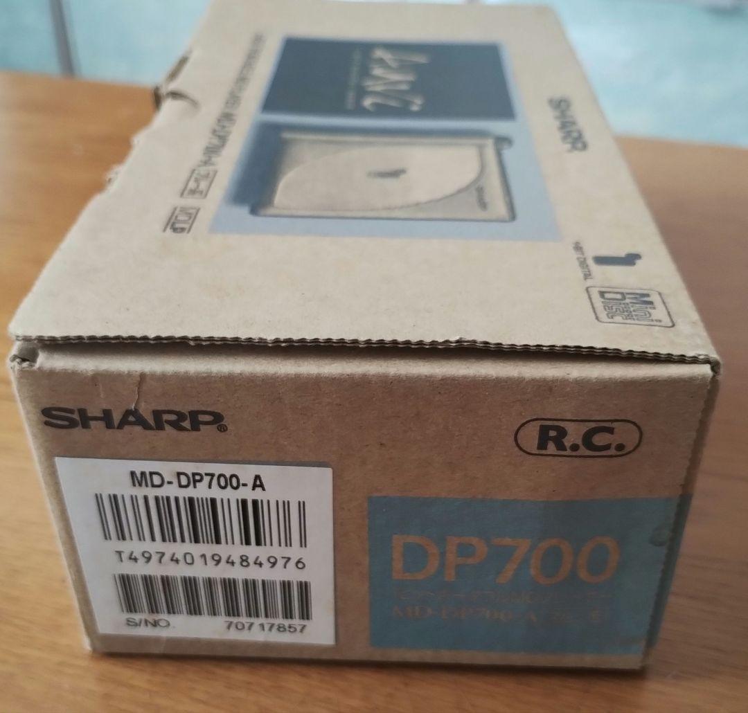 SHARP 　MD　1ビット　ポータブルプレーヤー MD-DP700　ブルー系