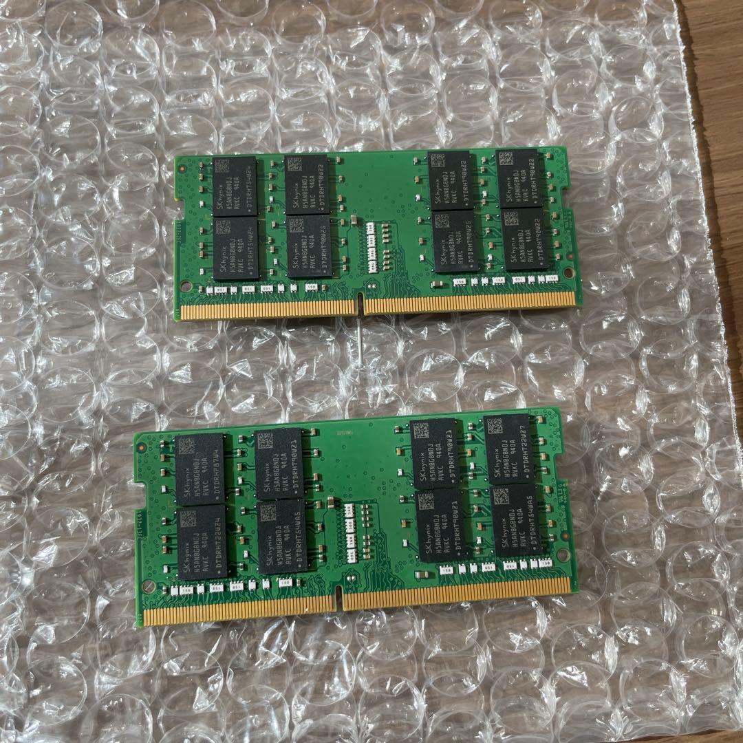 メモリー SK hynix 16GB*2=32GB PC4-2666V-SE1-11