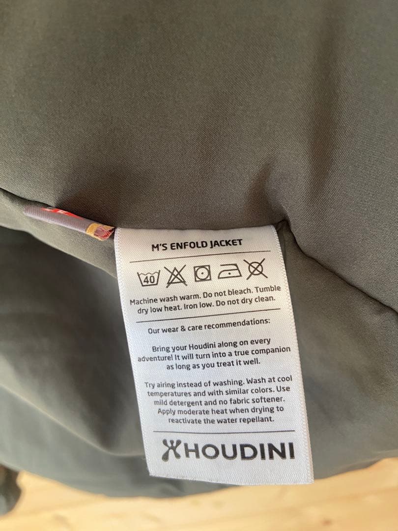 HOUDINI Enfold Jacket カーキ系