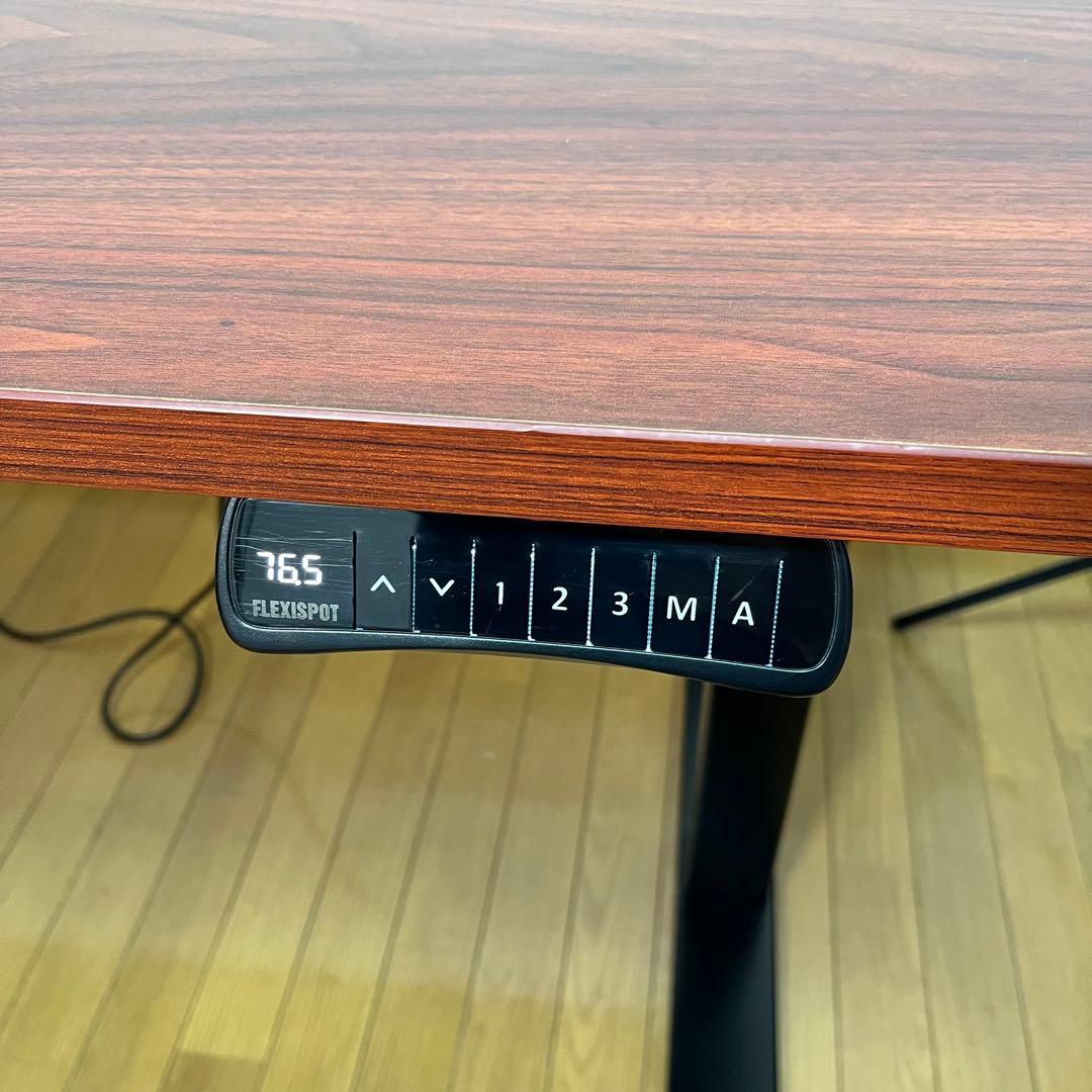 k*s様 【動作確認】FLEXISPOT 電動昇降デスク パソコンデスク 一枚板