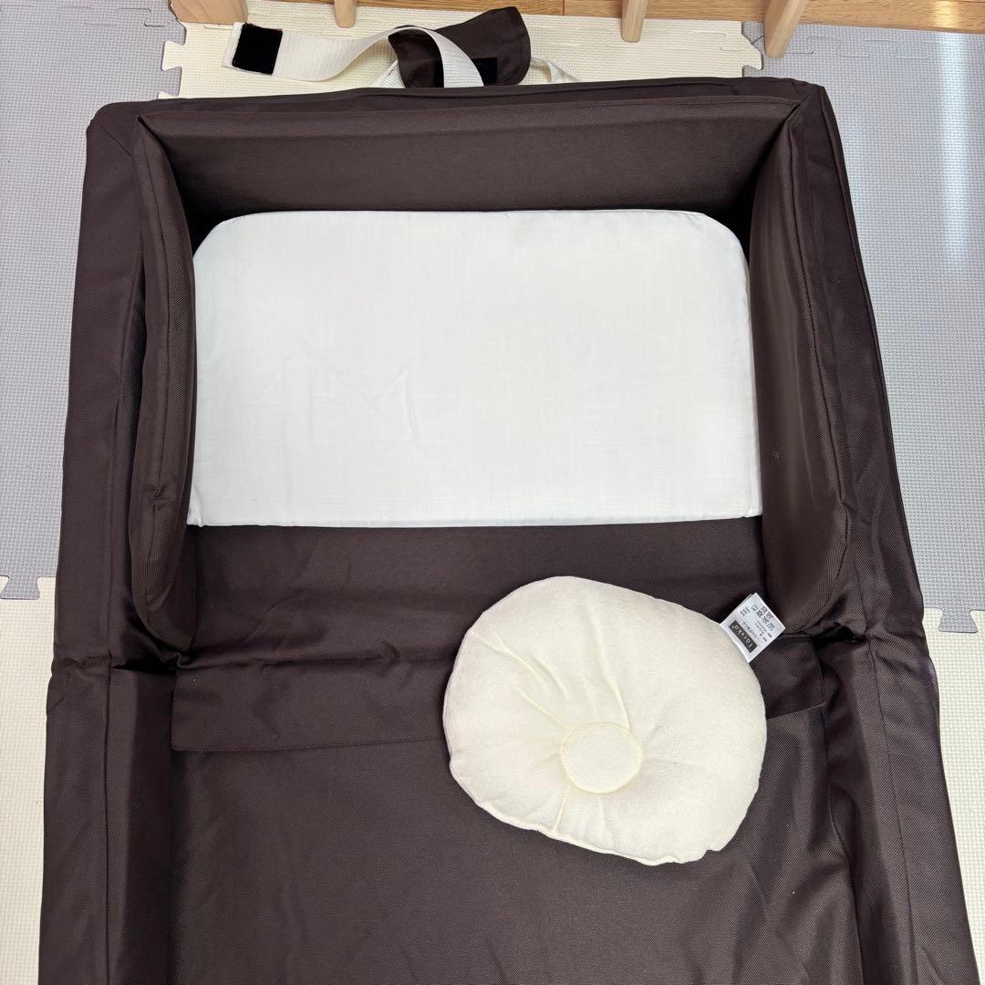 ファルスカ コンパクトベッド フィット FIT ブラウン　未使用品あり