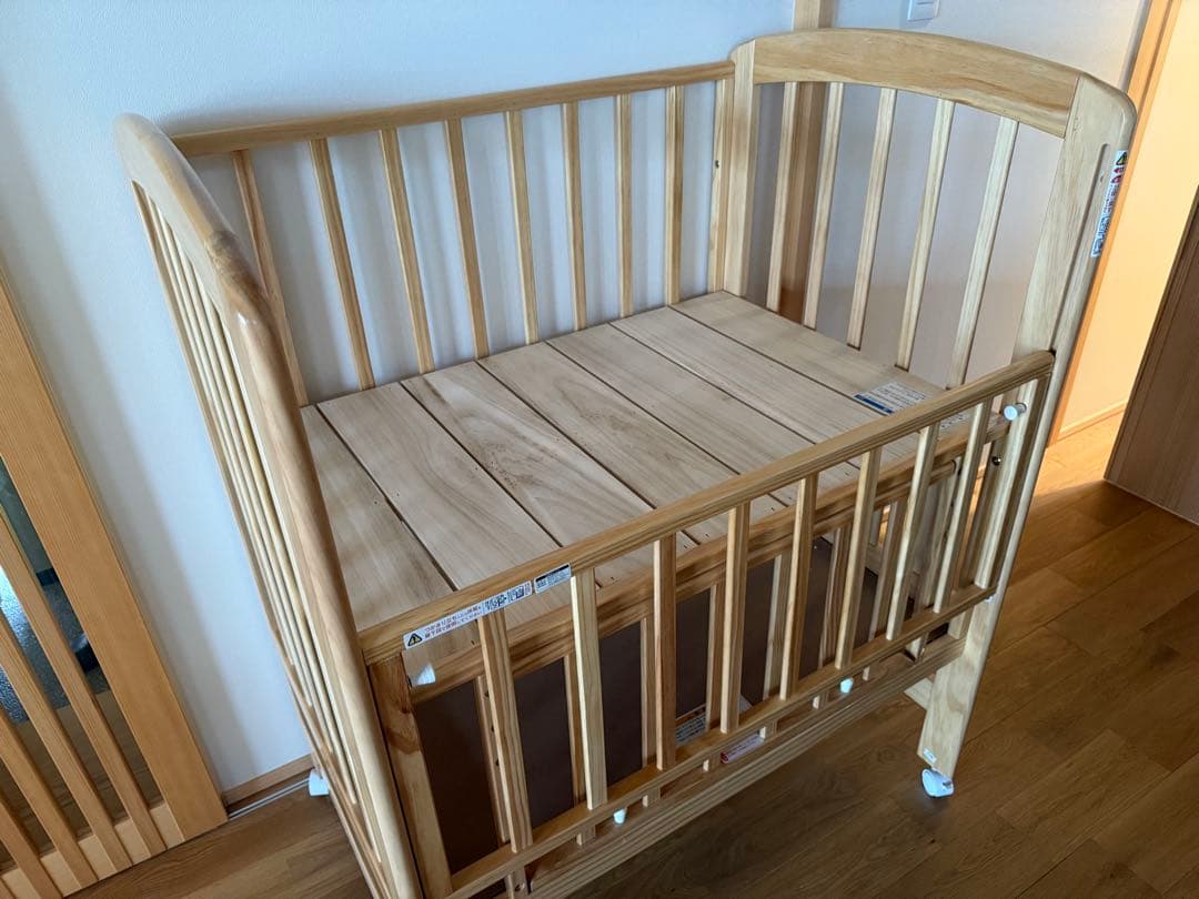 KATOJI 木製オープンタイプベビーベッド