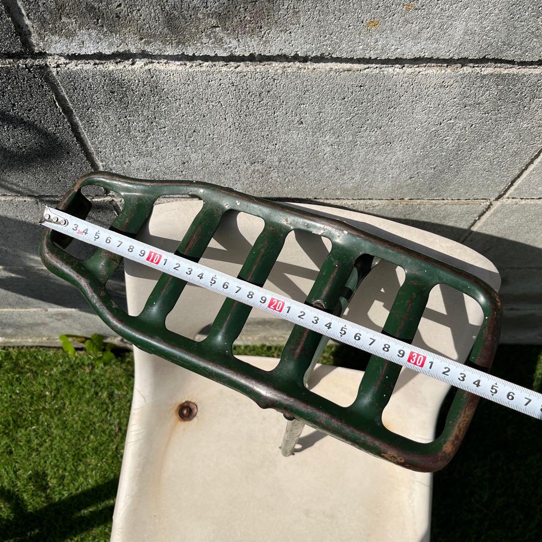 アンティーク！自転車荷台