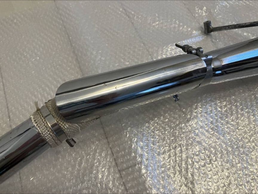 250tr左出しアップマフラー