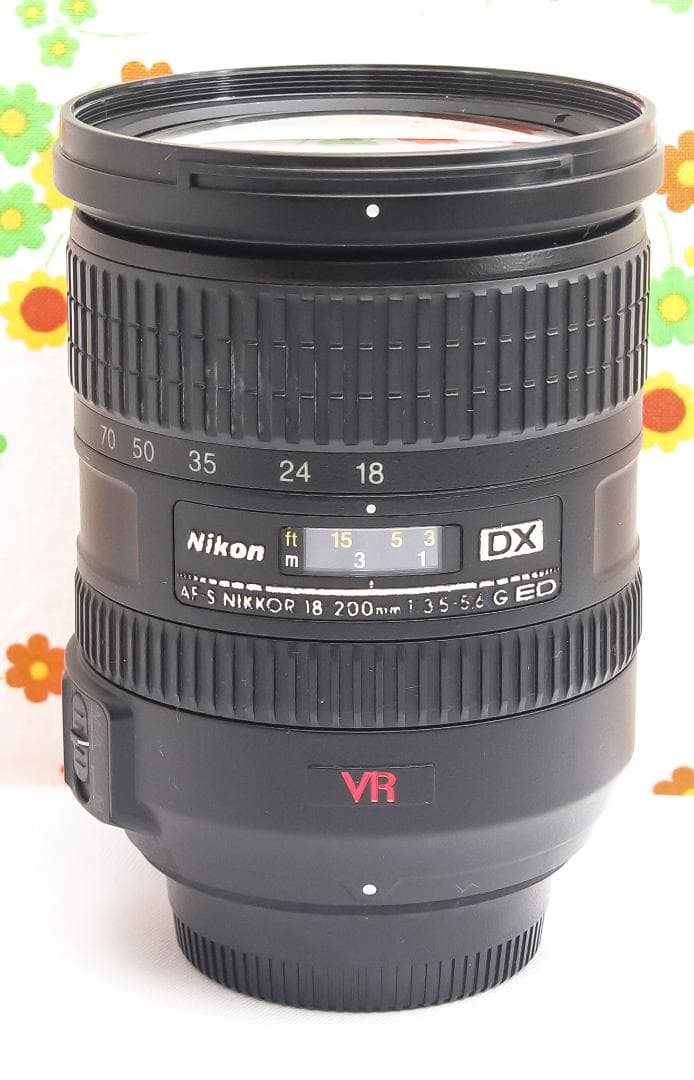 ニコン Nikon AF-S DX 18-200㎜☆近距離から望遠まで！