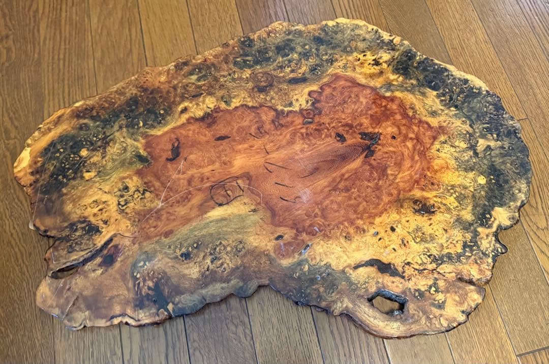 み*ず様 花梨置き台（盆栽置き台も可） 　　　　大型 　約70×47cm